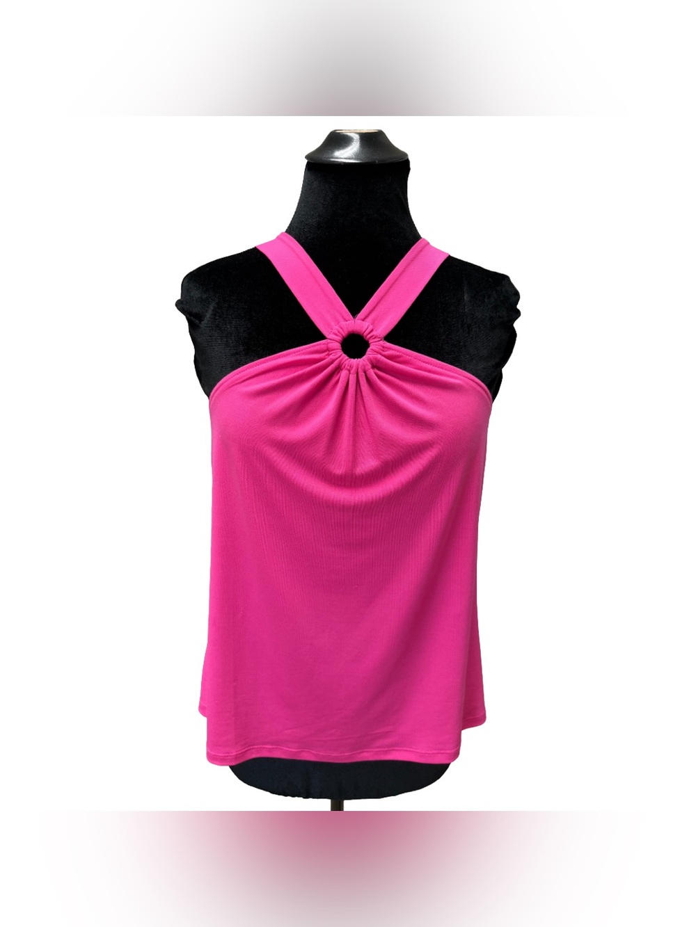 Y2K Inspired Halter Tank Knit Top